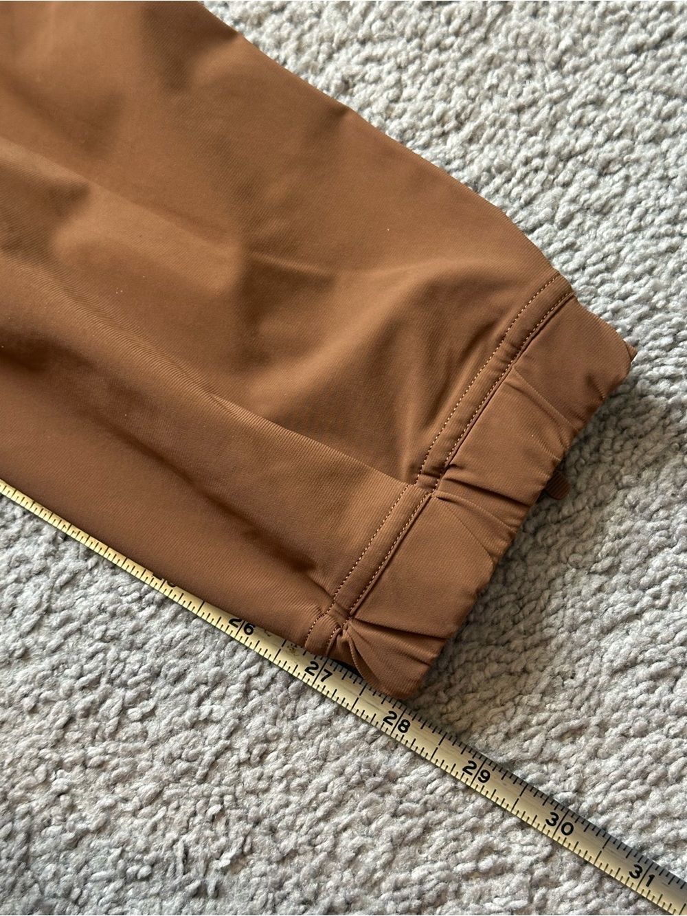 lululemon Women’s Brown Jogger Pants 8 Pockets Stretch Tapered 28" - Picture 7 of 9